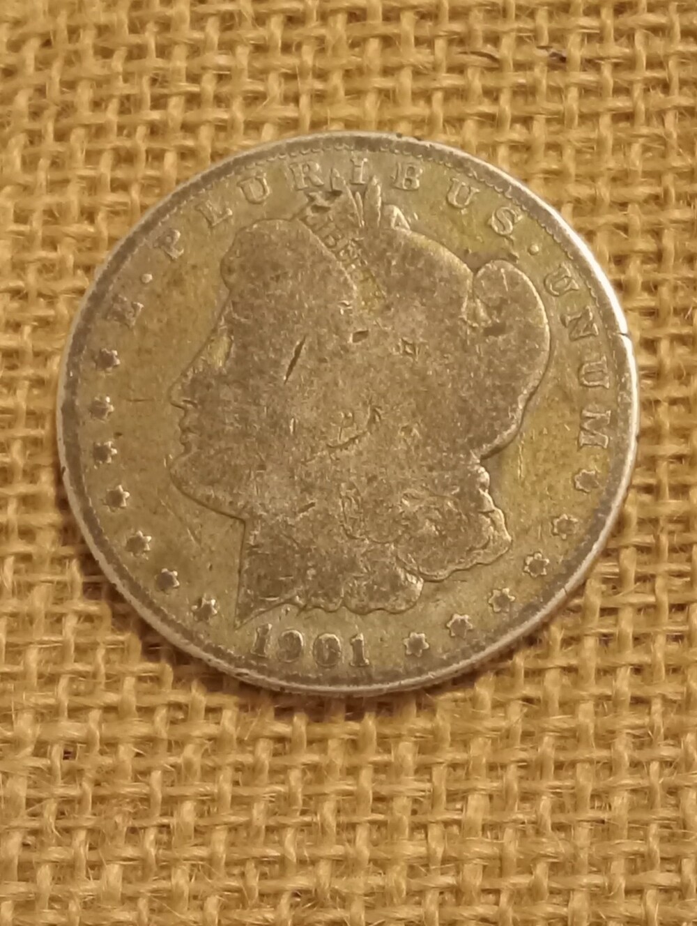 1901 Morgan Silver Dollar